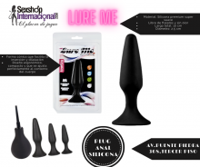 LURE ME PEQUEÑO PLUG DILATANTE SILICONADO SEXSHOP PTE PIEDRA 